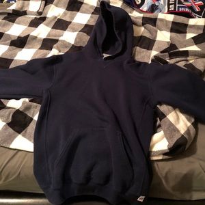 Dark Blue Russle Athletics Hoodie